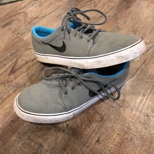 Grey Nike SB skate shoes size 10